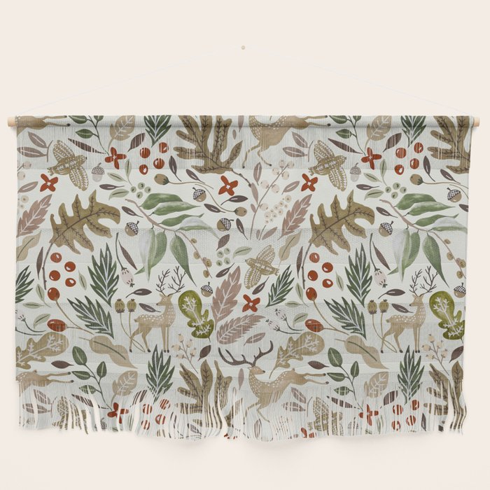 Christmas in the wild nature Wall Hanging Gallery Image 1