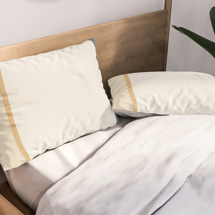 Contemporary Color Block XXXIX Pillow Sham Gallery Image 2
