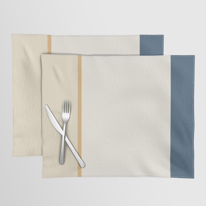 Contemporary Color Block XXXIX Placemat Gallery Image 1