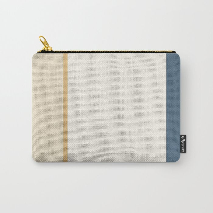Contemporary Color Block XXXIX Carry All Pouch Gallery Image 1