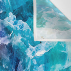 Multicolor quartz texture Wall Tapestry Gallery Image 3