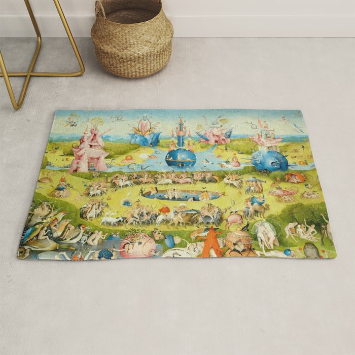 the Garden of Earthly Delights by Bosch Rug Gallery Image 1