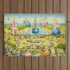 the Garden of Earthly Delights by Bosch Outdoor Rug Gallery Image 1
