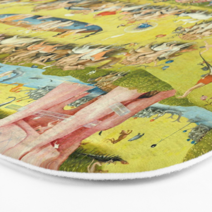 the Garden of Earthly Delights by Bosch Bath Mat Gallery Image 3