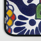 talavera mexican tile in blu Laptop Sleeve Gallery Image 3