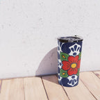 talavera mexican tile in blu Travel Mug Gallery Image 4