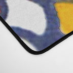 talavera mexican tile in blu Desk Mat Gallery Image 4