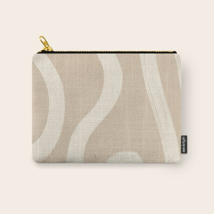 Minimal Abstract Lines 4 Carry All Pouch Gallery Image 1