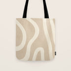 Minimal Abstract Lines 4 Tote Bag Gallery Image 1