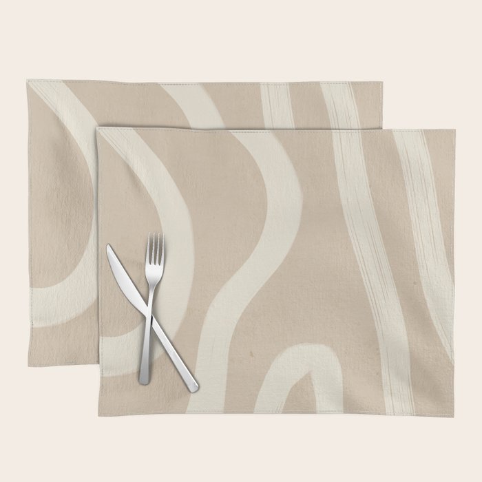 Minimal Abstract Lines 4 Placemat Gallery Image 1