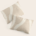 Minimal Abstract Lines 4 Pillow Sham Gallery Image 3