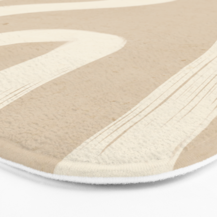 Minimal Abstract Lines 4 Bath Mat Gallery Image 3