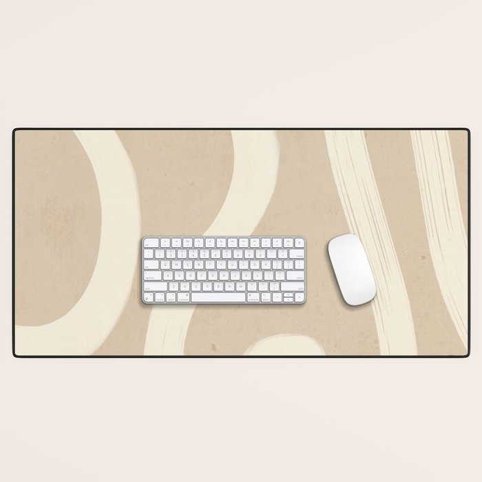 Minimal Abstract Lines 4 Desk Mat Gallery Image 1