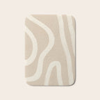Minimal Abstract Lines 4 Bath Mat Gallery Image 1