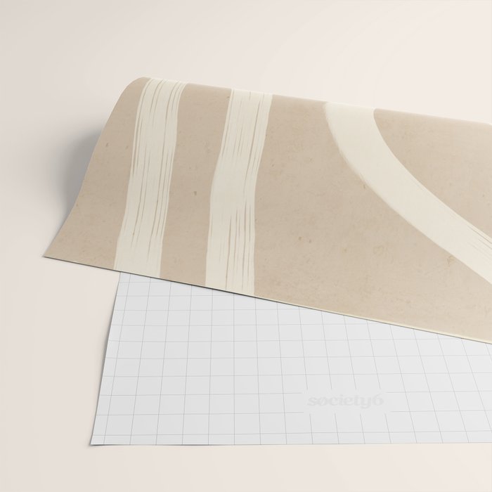 Minimal Abstract Lines 4 Wrapping Paper Gallery Image 2