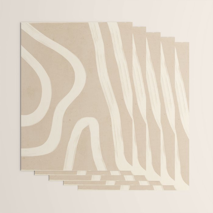 Minimal Abstract Lines 4 Wrapping Paper Gallery Image 3