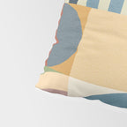 Abstract Bauhaus Geometry Sophisticated Autumn Pillow Sham Gallery Image 4