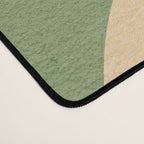 Abstract Bauhaus Geometry Sophisticated Autumn Desk Mat Gallery Image 4