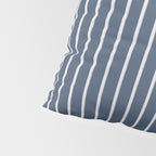 Nautical Handdrawn Stripes Pillow Sham Gallery Image 4