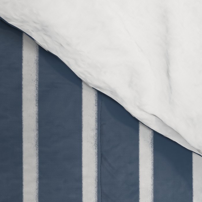 Nautical Handdrawn Stripes Comforter Gallery Image 4