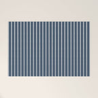Nautical Handdrawn Stripes Welcome Mat Gallery Image 1