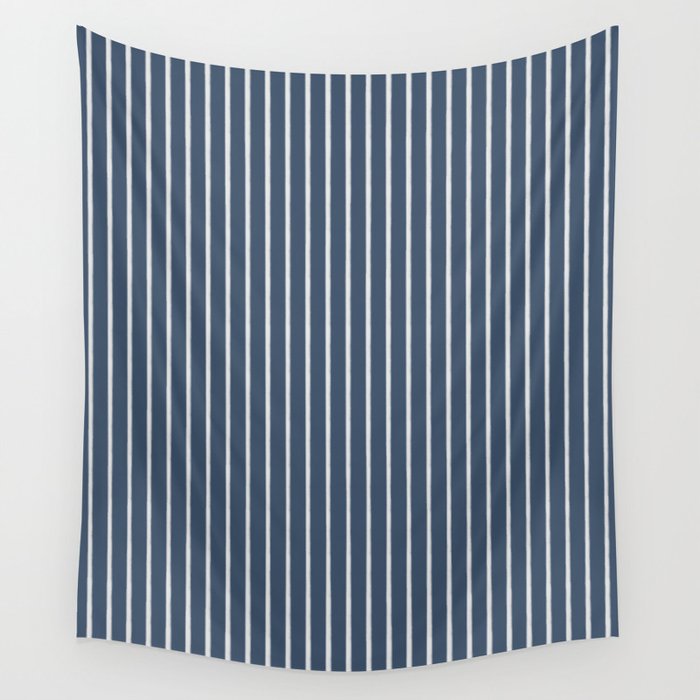 Nautical Handdrawn Stripes Wall Tapestry Gallery Image 4