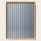 Nautical Handdrawn Stripes Serving Tray Gallery Image 1