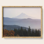 Mount Hood over the Columbia River Gorge Serving Tray Gallery Image 1