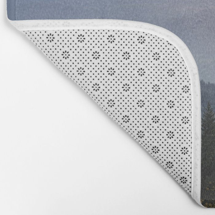 Mount Hood over the Columbia River Gorge Bath Mat Gallery Image 2
