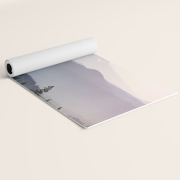 Mount Hood over the Columbia River Gorge Yoga Mat Gallery Image 2