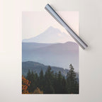 Mount Hood over the Columbia River Gorge Wrapping Paper Gallery Image 1