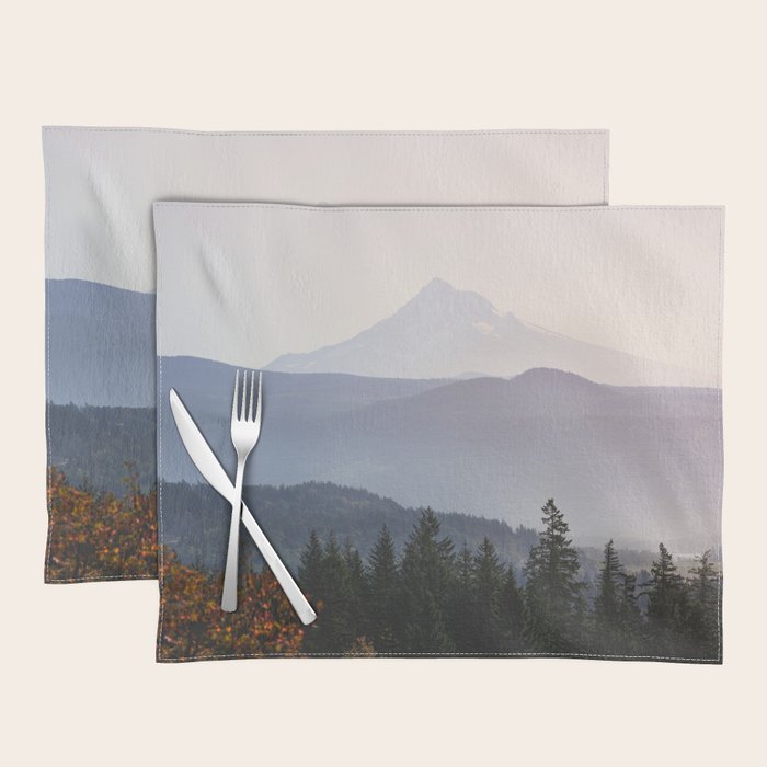 Mount Hood over the Columbia River Gorge Placemat Gallery Image 1