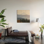 Mount Hood over the Columbia River Gorge Wood Wall Art Gallery Image 2