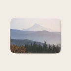 Mount Hood over the Columbia River Gorge Bath Mat Gallery Image 1