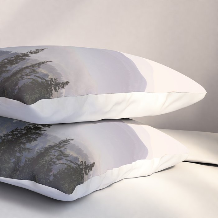 Mount Hood over the Columbia River Gorge Pillow Sham Gallery Image 3