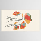 Colorful Flowers Tablecloth Gallery Image 2