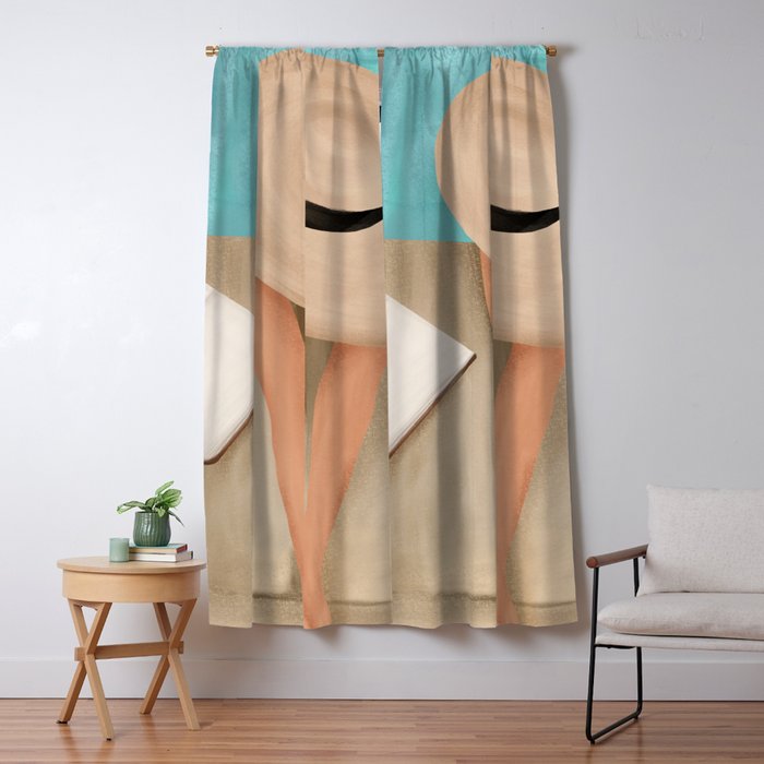 On the edge of the Pool II Window Curtain Gallery Image 5