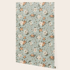 romantic pattern with lush peonies Wallpaper Gallery Image 2