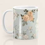 romantic pattern with lush peonies Coffee Mug Gallery Image 3