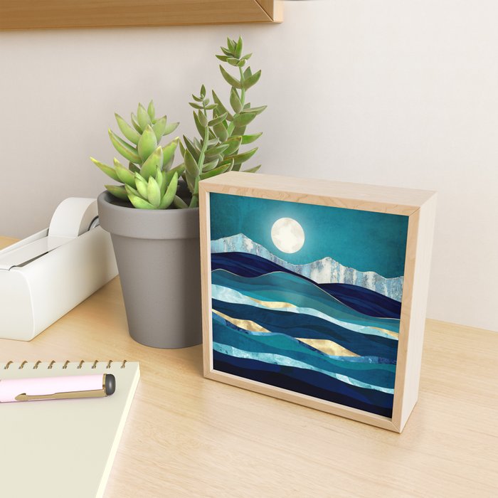 Winter Sea Mini Art Print Gallery Image 2