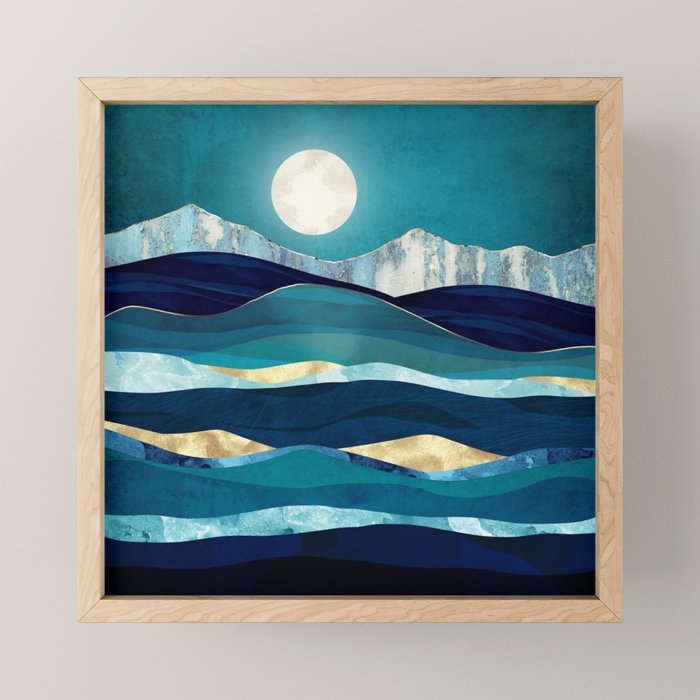 Winter Sea Mini Art Print Gallery Image 1