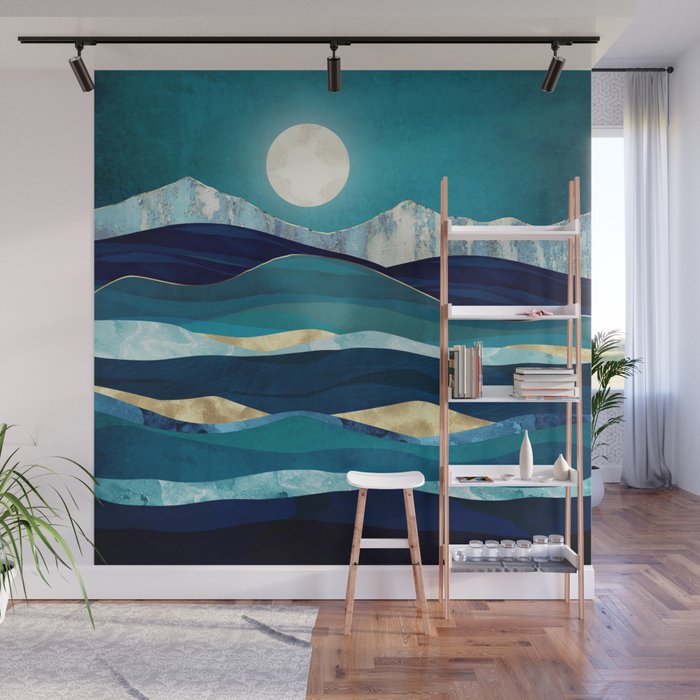Winter Sea Wall Mural Gallery Image 1