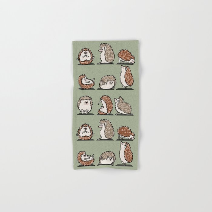 Hedgehog Yoga Towels Gallery Image 1