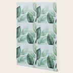 Calm Emerald Foliage Gentle Green Leaves Wallpaper Gallery Image 2