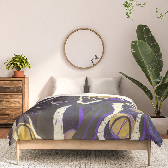 Night in the park Comforter Gallery Image 3