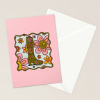 Virgo Groovy Boot Stationery Card Gallery Image 2