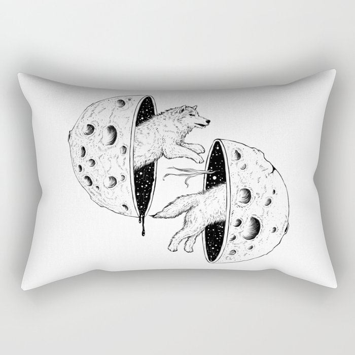 To Dream (A Constant Chase) Rectangular Pillow Gallery Image 1