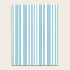 Classic Stripes XXXV - Sky Blue Notebook Gallery Image 4