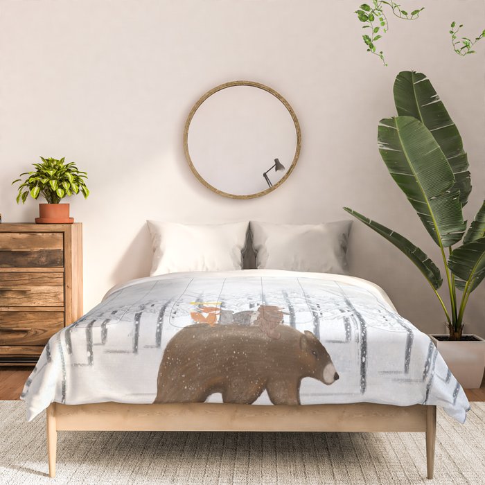 the white forest Comforter Gallery Image 3