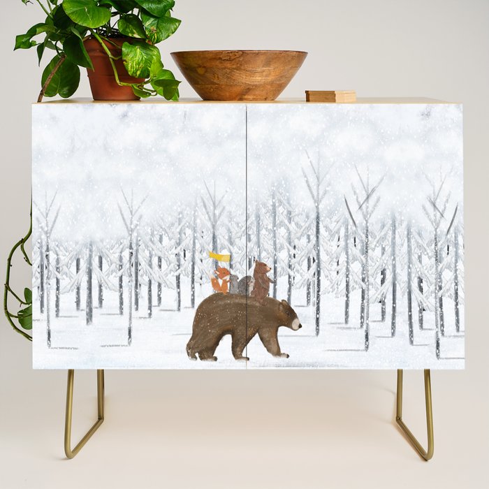 the white forest Credenza Gallery Image 1